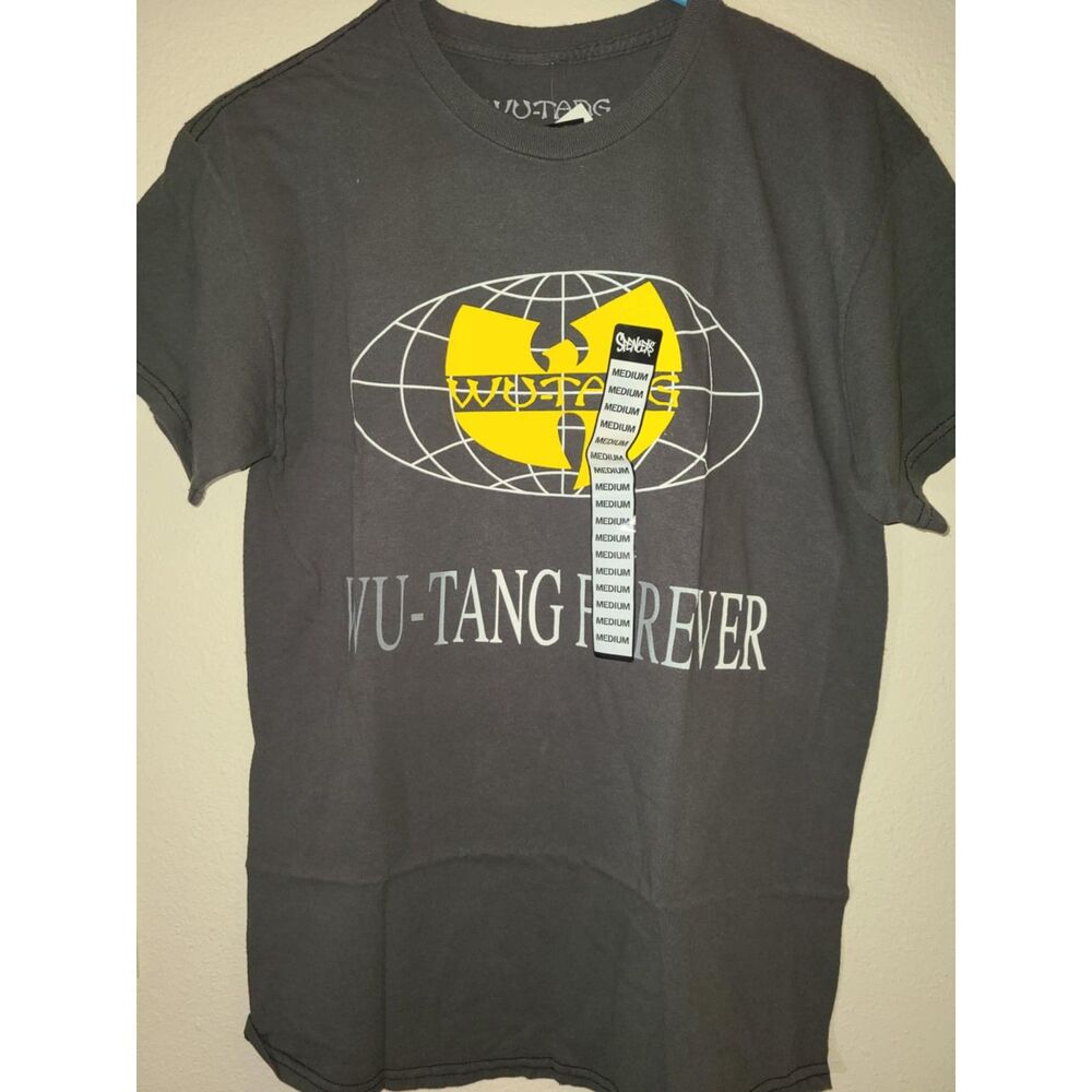 Wu Tang Clan T-Shirt Tour 2023 Wu-Tang Forever with Backprint Medium Gray